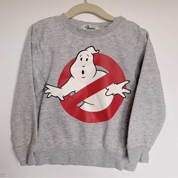 Hu0026M | Shirts u0026 Tops | 22 Hm Ghostbusters Sweatshirt Size 24 Years | Poshmark